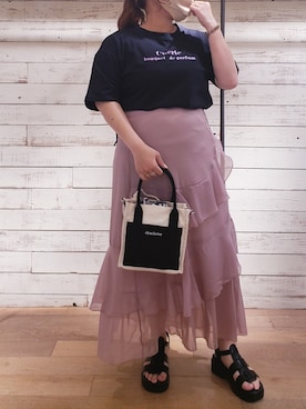 ru74oliveさん(レディース・156cm)の春コーディネート