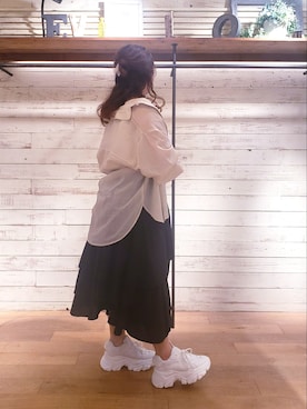 ru74oliveさん（レディース・156cm）の夏コーディネート