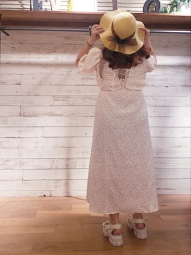 ru74oliveさん（レディース・156cm）の夏コーディネート