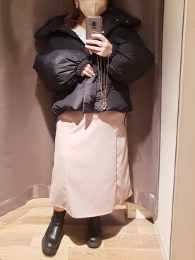 ru74oliveさん（レディース・156cm）の冬コーディネート