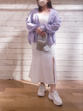 ru74oliveさん（レディース・156cm）の夏コーディネート