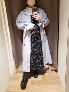 ru74oliveさん（レディース・156cm）の冬コーディネート