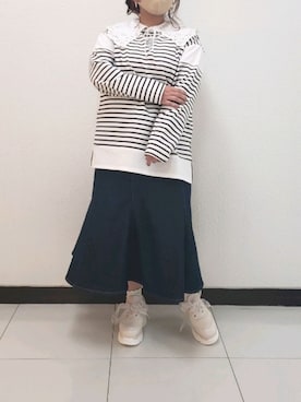 ru74oliveさん（レディース・156cm）の冬コーディネート