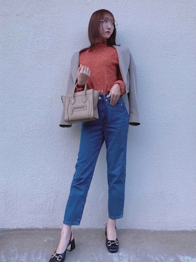 naanaさん（レディース・160cm）の秋コーディネート