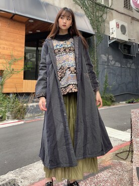 「外套」｜estellaselectさん（レディース・165cm）の冬コーディネート