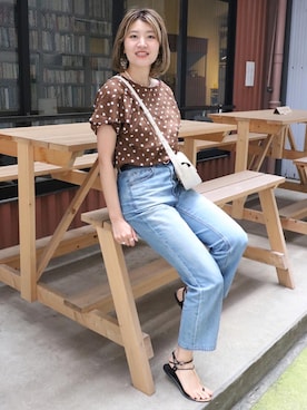 Sasaさん（レディース・165cm）の夏コーディネート