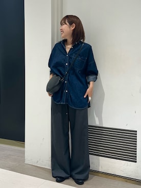 「TEMPERATE(テンパレイト)のアイテム」を使った、KONOMIさん(レディース・160cm)の秋コーディネート