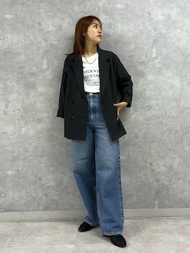 KONOMIさん(レディース・160cm)の秋コーディネート