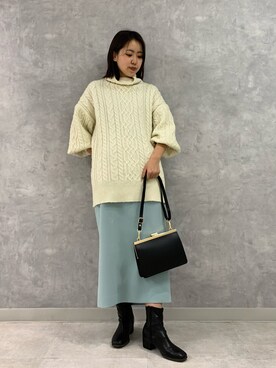 KONOMIさん（レディース・160cm）の冬コーディネート