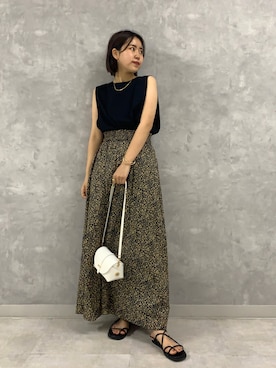 KONOMIさん（レディース・160cm）の夏コーディネート