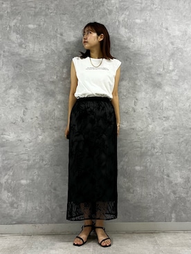 KONOMIさん（レディース・160cm）の夏コーディネート