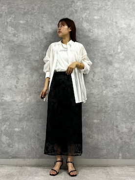 KONOMIさん（レディース・160cm）の夏コーディネート