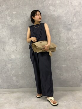 KONOMIさん（レディース・160cm）の夏コーディネート