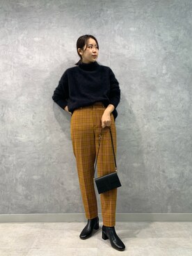 KONOMIさん（レディース・160cm）の冬コーディネート