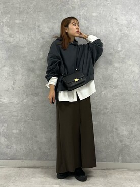 KONOMIさん（レディース・160cm）の秋コーディネート