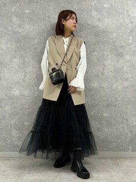 KONOMIさん(レディース・160cm)の春コーディネート