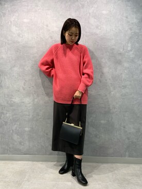 KONOMIさん（レディース・160cm）の冬コーディネート