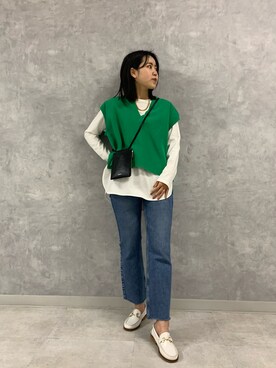 KONOMIさん（レディース・160cm）の春コーディネート