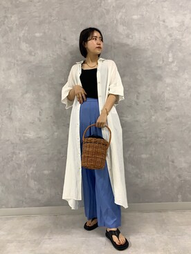 KONOMIさん（レディース・160cm）の夏コーディネート