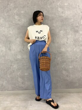 KONOMIさん（レディース・160cm）の夏コーディネート