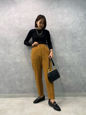 KONOMIさん（レディース・160cm）の秋コーディネート