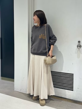 「MOHI（モヒ）のアイテム」を使った、KONOMIさん（レディース・160cm）の秋コーディネート