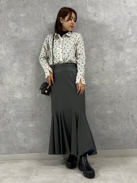 KONOMIさん（レディース・160cm）の冬コーディネート