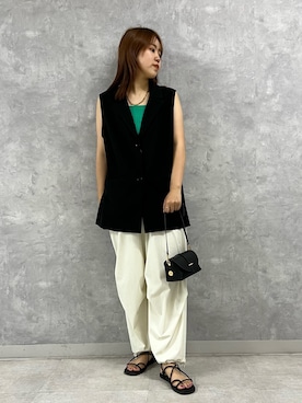 KONOMIさん（レディース・160cm）の夏コーディネート