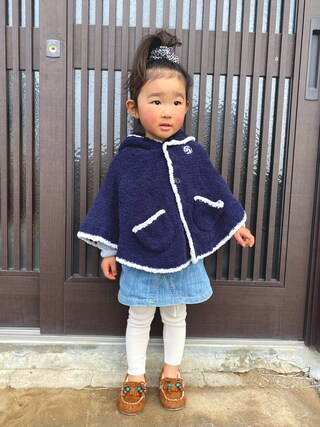 【正規品】【美品】kashwere カシウエア レディース ポンチョ Kashwere カシウエア フリース ネイビー ポンチョ 2ポケット - メルカリ