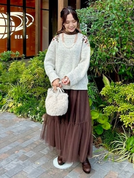 BEAMS HEART WOMENさん(レディース・158cm)の秋コーディネート