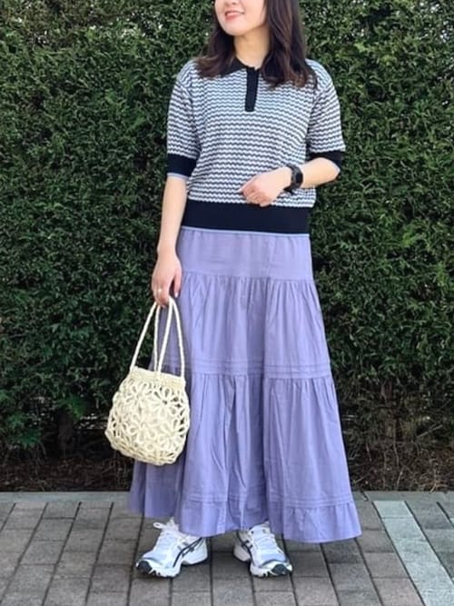 マルチジャカード ニットポロ（ポロシャツ）｜BEAMS HEART（ビームス