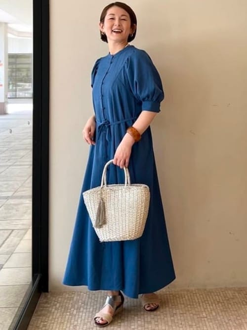 【新品】BEAMS HEART レース シフォン ワンピース M ネイビー 新品】BEAMS HEART レース シフォン ワンピース ネイビー 結婚式