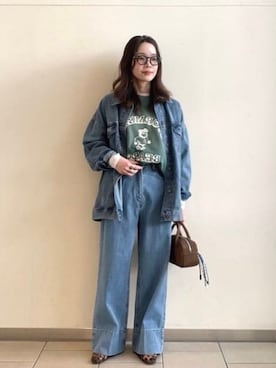 BEAMS HEART WOMENさん（レディース・157cm）の冬コーディネート