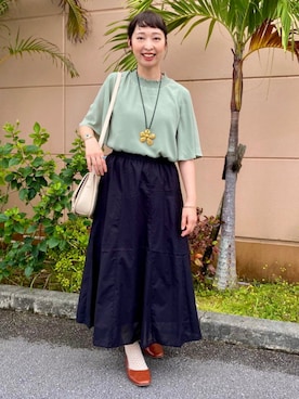 BEAMS HEART WOMENさん(レディース・161cm)の春コーディネート