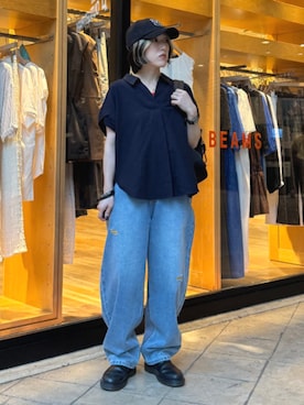 BEAMS HEART WOMENさん(レディース・154cm)の夏コーディネート