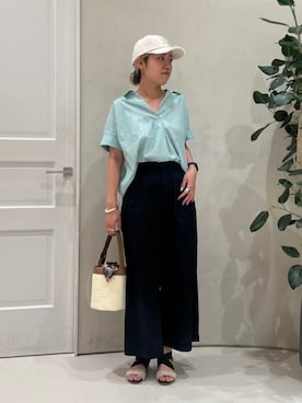 BEAMS HEART WOMENさん(レディース・162cm)の夏コーディネート