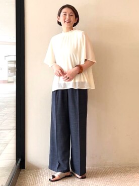 BEAMS HEART WOMENさん（レディース・163cm）の春コーディネート