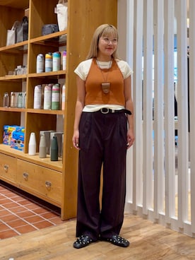 BEAMS HEART WOMENさん(レディース・163cm)の夏コーディネート
