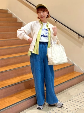 BEAMS HEART WOMENさん（レディース・158cm）の春コーディネート