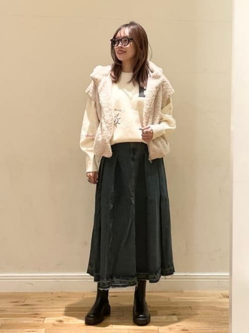 フード ボアベスト（ベスト）｜BEAMS HEART（ビームスハート）の