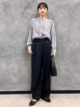 BEAMS HEART WOMENさん（レディース・160cm）の冬コーディネート