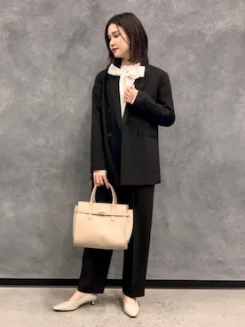 BEAMS HEART WOMENさん（レディース・164cm）の冬コーディネート