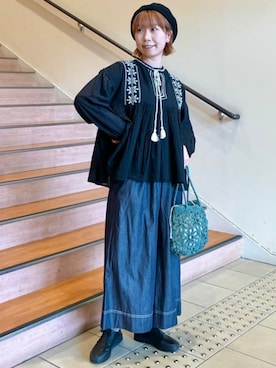 BEAMS HEART WOMENさん(レディース・158cm)の夏コーディネート