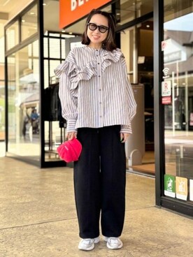 BEAMS HEART WOMENさん(レディース・162cm)の春コーディネート