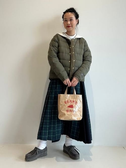 定番】フレンチ ショートダウンジャケット（S～L）軽量（ダウン