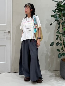 BEAMS HEART WOMENさん(レディース・162cm)の夏コーディネート