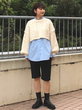 BEAMS HEART WOMENさん(レディース・160cm)の秋コーディネート