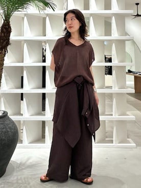 BEAMS HEART WOMENさん(レディース・165cm)の夏コーディネート