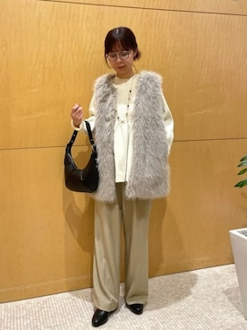 BEAMS HEART WOMENさん（レディース・153cm）の冬コーディネート