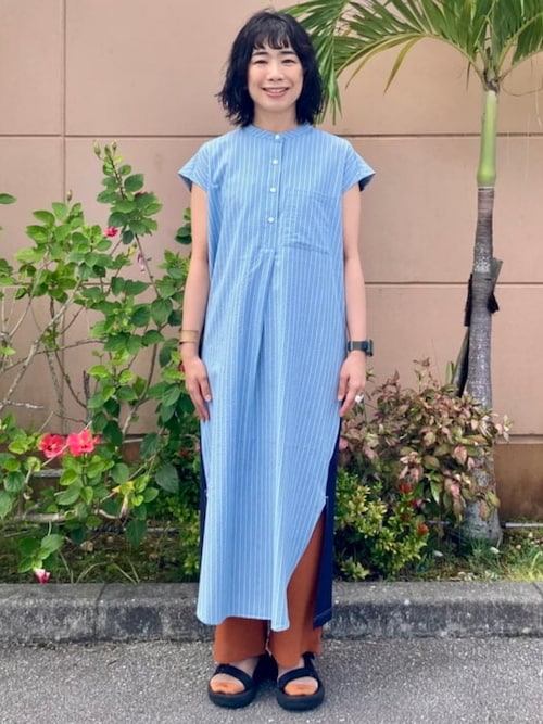 BEAMS HEART ネイビー アシンメトリーサロペットスカートワンショルダー BEAMS HEART ネイビー アシンメトリーサロペットスカートワン
